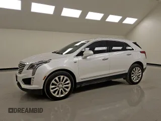 2017 Cadillac XT5 Platinum AWD with VIN 1GYKNFRS0HZ110047, listed as a Copart auction lot 58861565 with 100,909 mi miles and Clean title. Bid and sale history available at DreamBid. Image 1.