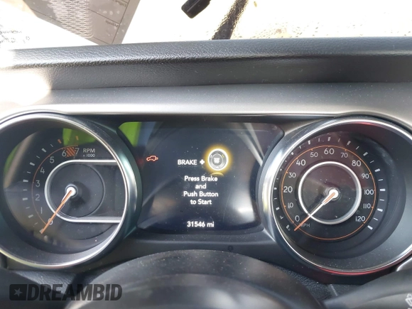 2021 Jeep Wrangler Unlimited 80th Anniversary with VIN 1C4HJXDN6MW685090, listed as a IAAI auction lot 41816088 with 31,546 mi miles and . Bid and sale history available at DreamBid. Image 7.
