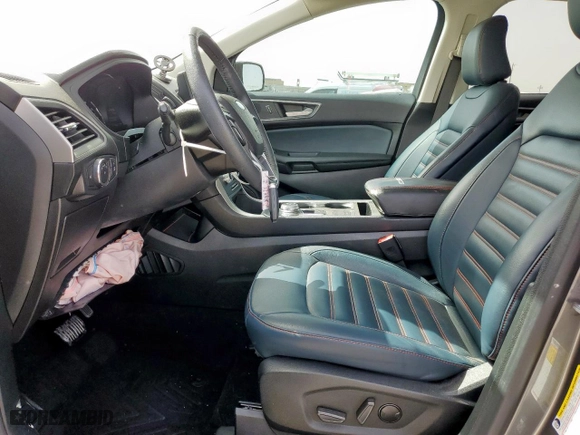 2022 Ford Edge SEL with VIN 2FMPK4J99NBA71535, listed as a Copart auction lot 48102305 with 29,105 mi miles and Salvage Title. Bid and sale history available at carsss.com. Image 7.