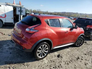 2017 Nissan Juke SL with VIN JN8AF5MR6HT703657, listed as a Copart auction lot 79809844 with 79,015 mi miles and Salvage Title. Bid and sale history available at carsss.com. Image 3.