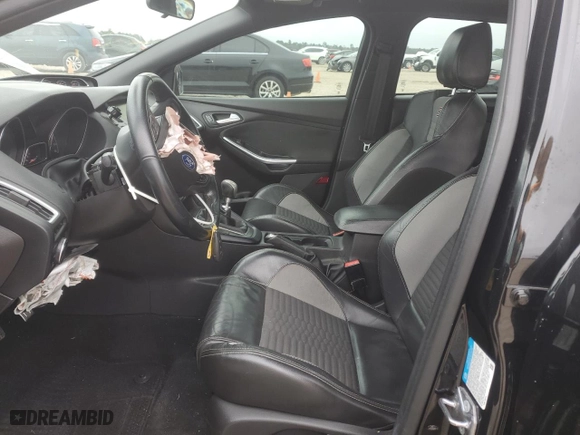 2015 Ford Focus ST with VIN 1FADP3L97FL240331, listed as a Copart auction lot 46222405 with 107,990 mi miles and Salvage Title. Bid and sale history available at carsss.com. Image 7.