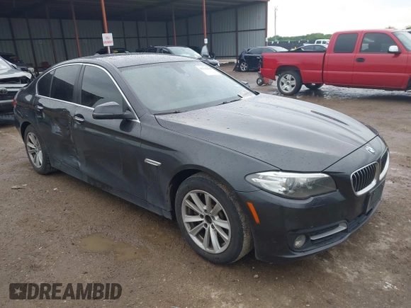 2015 BMW 5 Series 528i with VIN WBA5A5C5XFD524150, listed as a IAAI auction lot 42115568 with 133,145 mi miles and . Bid and sale history available at DreamBid. Image 1.