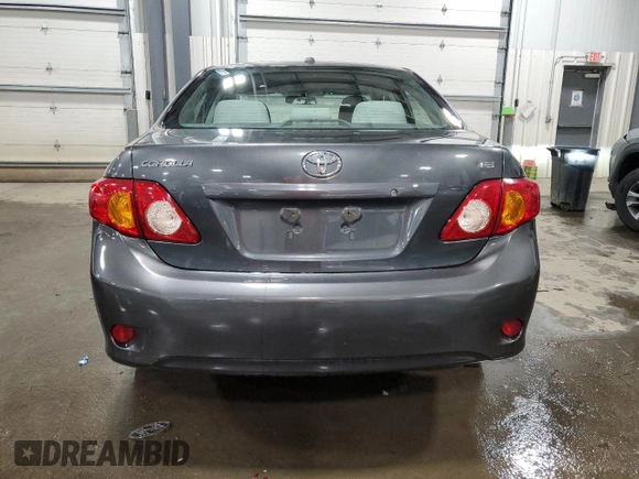 2009 Toyota Corolla with VIN 1NXBU40E49Z019376, listed as a Copart auction lot 46895925 with 91,989 mi miles and Salvage Title. Bid and sale history available at carsss.com. Image 6.