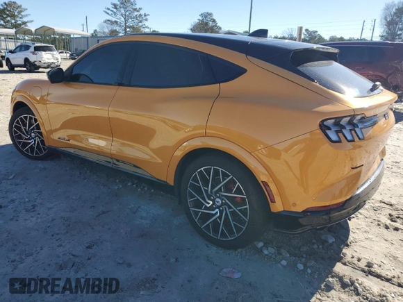 2023 Ford Mustang Mach-E GT with VIN 3FMTK4SXXPMA58001, listed as a Copart auction lot 89045745 with 9,274 mi miles and Salvage Title. Bid and sale history available at DreamBid. Image 2.