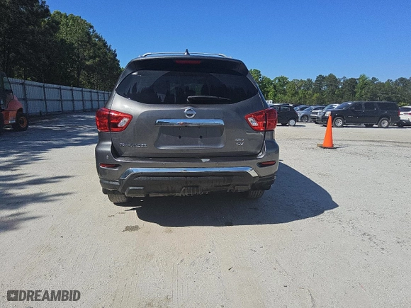2019 Nissan Pathfinder SV with VIN 5N1DR2MM4KC641519, listed as a Copart auction lot 51615635 with 144,606 mi miles and Clean Title. Bid and sale history available at carsss.com. Image 6.
