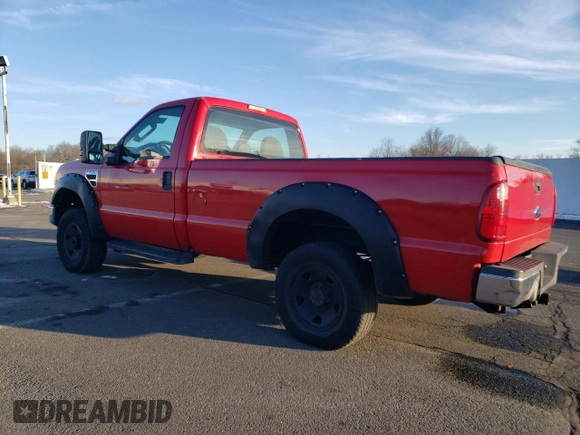 2009 Ford F-250 XL with VIN 1FTNF21519EA38198, listed as a Copart auction lot 44396435 with 97,950 mi miles and Clean Title. Bid and sale history available at DreamBid. Image 2.