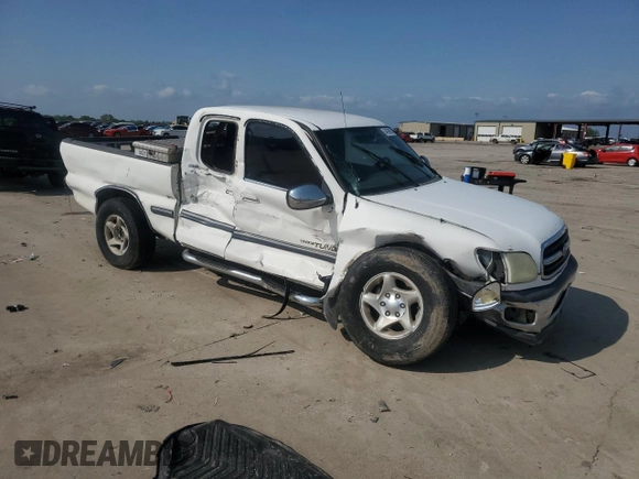 2002 Toyota Tundra SR5 with VIN 5TBRN34152S247245, listed as a Copart auction lot 54766955 with 195,863 mi miles and Salvage Title. Bid and sale history available at DreamBid. Image 4.