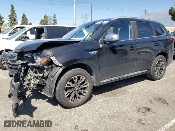 2018 Mitsubishi Outlander SEL с VIN JA4J24A50JZ055328, выставлен на аукционе Copart как лот 52754015 с пробегом 146 524 миль миль и Списание • Salvage title. История ставок и продаж доступна на DreamBid. Изображение 1.
