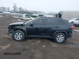2019 Toyota RAV4 LE with VIN JTMF1RFV7KJ005465, listed as a IAAI auction lot 41559270 with 111,918 mi miles. Bid and sale history available at carsss.com. Image 14.