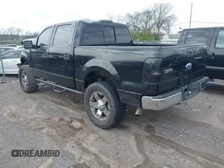 2008 Ford F-150 XLT with VIN 1FTPW125X8KB20240, listed as a IAAI auction lot 41826197 with 1 mi miles. Bid and sale history available at carsss.com. Image 3.