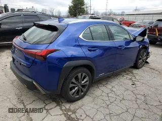 2021 Lexus UX with VIN JTHE9JBH0M2042519, listed as a Copart auction lot 84238734 with 0 mi miles and Non Repairable. Bid and sale history available at carsss.com. Image 3.
