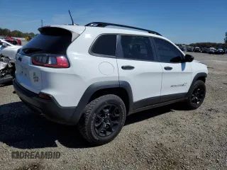 2022 Jeep Cherokee X with VIN 1C4PJMCX0ND522512, listed as a Copart auction lot 47034865 with 45,390 mi miles and Salvage Title. Bid and sale history available at carsss.com. Image 3.