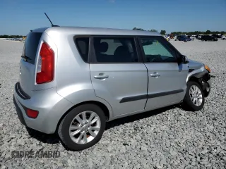 2013 Kia Soul + with VIN KNDJT2A61D7515015, listed as a Copart auction lot 52534285 with 143,299 mi miles and Salvage Title. Bid and sale history available at carsss.com. Image 3.