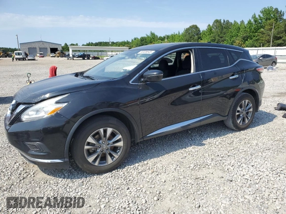 2017 Nissan Murano S z VIN 5N1AZ2MG5HN141301, wystawiony jako Copart lot #58408845 z przebiegiem 180 245 mil mil oraz Czysty tytuł • Clean title. Historia ofert i sprzedaży dostępna na DreamBid. Obrazek 1.