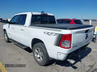 2022 Ram 1500 Big Horn with VIN 1C6SRFFT7NN242269, listed as a IAAI auction lot 41645255 with 96,658 mi miles. Bid and sale history available at carsss.com. Image 3.