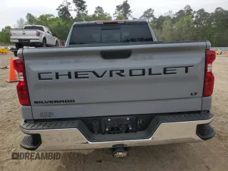 2024 Chevrolet Silverado 1500 LT with VIN 2GCPACED2R1201943, listed as a Copart auction lot 50679505 with 30,802 mi miles and Salvage Title. Bid and sale history available at DreamBid. Image 6.