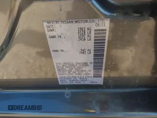 2024 Nissan Altima SV with VIN 1N4BL4DV4RN317704, listed as a IAAI auction lot 42573325 with Not provided miles and . Bid and sale history available at DreamBid. Image 9.
