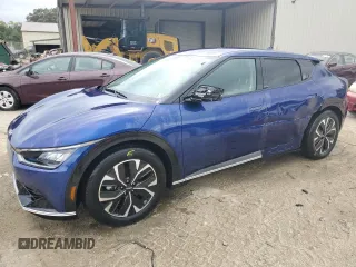 2023 Kia EV6 Wind with VIN KNDC34LA7P5128586, listed as a Copart auction lot 71702764 with 16,517 mi miles and Clean Title. Bid and sale history available at carsss.com. Image 1.
