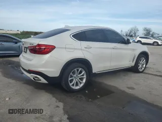 2016 BMW X6 xDrive35i with VIN 5UXKU2C50G0N81489, listed as a Copart auction lot 79910203 with 29,503 mi miles. Bid and sale history available at carsss.com. Image 4.