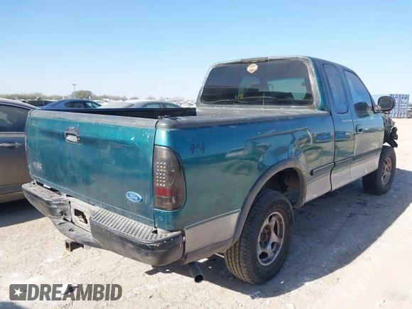 1997 Ford F-150 XL with VIN 1FTEX18L0VKC14651, listed as a IAAI auction lot 41228875 with 251,074 mi miles. Bid and sale history available at carsss.com. Image 4.