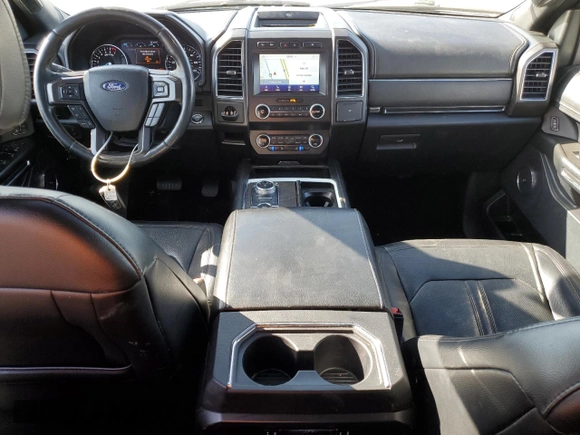 2021 Ford Expedition Max Limited z VIN 1FMJK2AT1MEA09605, wystawiony jako Copart lot #57977685 z przebiegiem 113 289 mil mil oraz Szkoda całkowita • Salvage title. Historia ofert i sprzedaży dostępna na DreamBid. Obrazek 8.