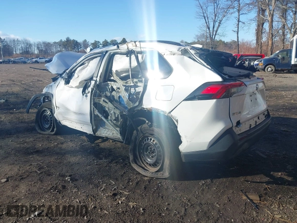 2019 Toyota RAV4 LE with VIN 2T3G1RFV0KC050707, listed as a IAAI auction lot 41327357 with 82,500 mi miles and . Bid and sale history available at DreamBid. Image 3.