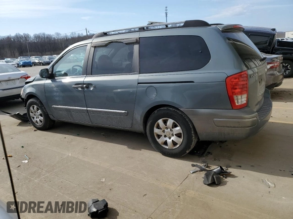 2007 Hyundai Entourage GLS z VIN KNDMC233X76043374, wystawiony jako Copart lot #47370275 z przebiegiem 147 820 mil mil oraz Szkody całkowita. Historia ofert i sprzedaży dostępna na DreamBid. Obrazek 2.
