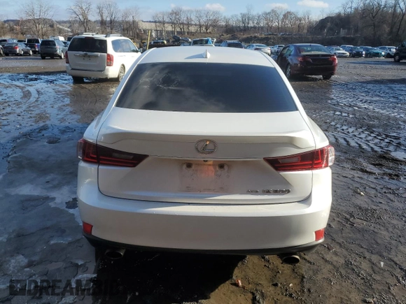 2016 Lexus IS 300/350 with VIN JTHCM1D25G5006245, listed as a Copart auction lot 85319374 with 93,258 mi miles and Salvage title. Bid and sale history available at DreamBid. Image 6.