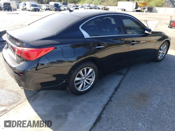 2017 Infiniti Q50 3.0t Premium with VIN JN1EV7AP9HM730394, listed as a Copart auction lot 51626035 with 83,138 mi miles and Salvage Title. Bid and sale history available at carsss.com. Image 3.