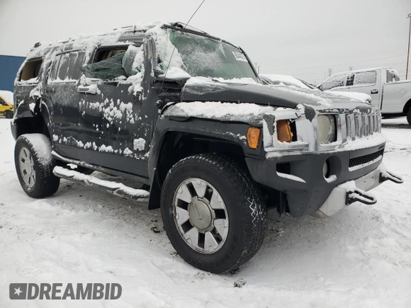 2008 Hummer H3 SUV Alpha with VIN 5GTEN13L188151826, listed as a Copart auction lot 88444075 with 231,473 mi miles and Salvage Title. Bid and sale history available at carsss.com. Image 4.