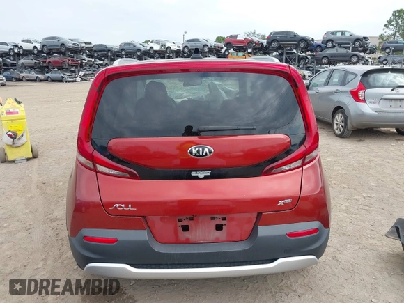 2020 Kia Soul LX with VIN KNDJ23AU8L7002544, listed as a IAAI auction lot 41466117 with 1 mi miles. Bid and sale history available at carsss.com. Image 16.