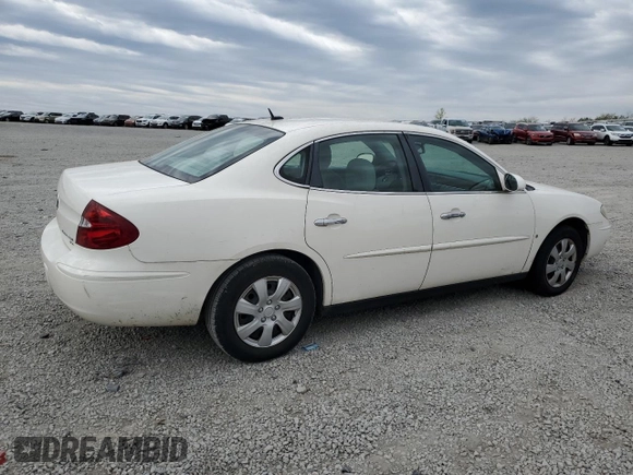 2006 Buick LaCrosse CX with VIN 2G4WC582X61225555, listed as a Copart auction lot 53040885 with 186,217 mi miles and Salvage title. Bid and sale history available at DreamBid. Image 3.