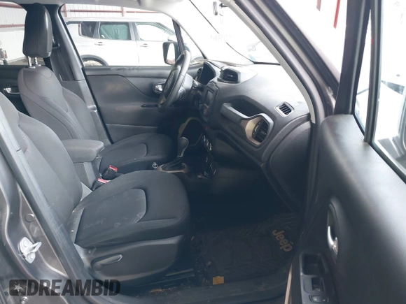 2017 Jeep Renegade Sport with VIN ZACCJBAB3HPE81518, listed as a IAAI auction lot 42414045 with 119,702 mi miles and . Bid and sale history available at DreamBid. Image 5.