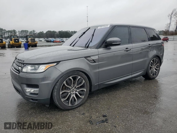 2017 Land Rover Range Rover Sport HSE with VIN SALWR2FK3HA125965, listed as a Copart auction lot 44970435 with 121,769 mi miles and Clean Title. Bid and sale history available at carsss.com. Image 1.