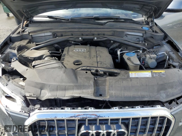 2015 Audi Q5 Premium Plus with VIN WA1LFAFP3FA142104, listed as a Copart auction lot 56766855 with 73,111 mi miles and Salvage title. Bid and sale history available at DreamBid. Image 12.