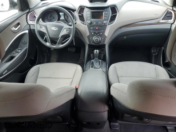 2018 Hyundai Santa Fe 2.4L with VIN 5NMZT3LB6JH078152, listed as a Copart auction lot 54418675 with 121,455 mi miles and Salvage title. Bid and sale history available at DreamBid. Image 8.