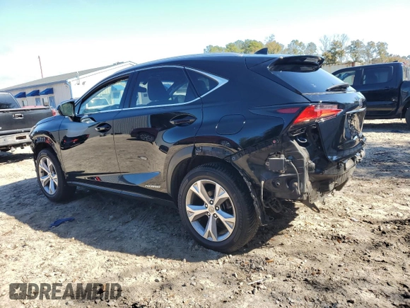 2017 Lexus NX 300h with VIN JTJBJRBZXH2070656, listed as a Copart auction lot 43397545 with 91,469 mi miles and Salvage Title. Bid and sale history available at DreamBid. Image 2.