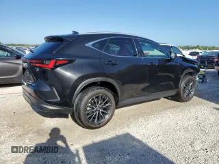 2022 Lexus NX with VIN 2T2GGCEZ5NC003715, listed as a Copart auction lot 45487263 with 7,038 mi miles. Bid and sale history available at carsss.com. Image 3.