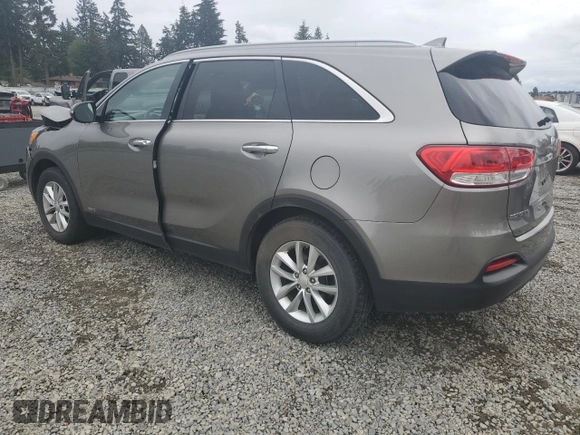 2017 Kia Sorento LX with VIN 5XYPGDA37HG295338, listed as a Copart auction lot 57227355 with 71,655 mi miles and Salvage title. Bid and sale history available at DreamBid. Image 2.