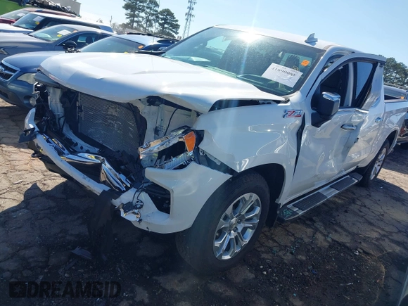 2024 Chevrolet Silverado 1500 LTZ with VIN 1GCUDGED1RZ322262, listed as a IAAI auction lot 41690088 with Not Provided miles and . Bid and sale history available at DreamBid. Image 2.