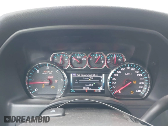 2018 Chevrolet Silverado 1500 LT with VIN 3GCUKREC5JG387905, listed as a IAAI auction lot 41392528 with 96,087 mi miles. Bid and sale history available at carsss.com. Image 7.