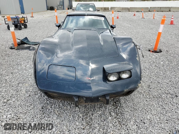 1979 Chevrolet Corvette with VIN 1Z8789S443088, listed as a Copart auction lot 54487225 with 22,449 mi miles and Salvage title. Bid and sale history available at DreamBid. Image 5.