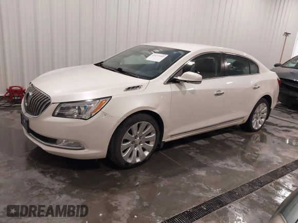 2014 Buick LaCrosse Leather with VIN 1G4GC5G36EF212405, listed as a IAAI auction lot 41472593 with 200,938 mi miles and . Bid and sale history available at DreamBid. Image 2.