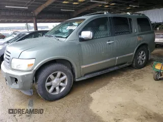 2006 Infiniti QX56 with VIN 5N3AA08C66N803670, listed as a Copart auction lot 43439515 with 204,677 mi miles and Salvage Title. Bid and sale history available at carsss.com. Image 1.