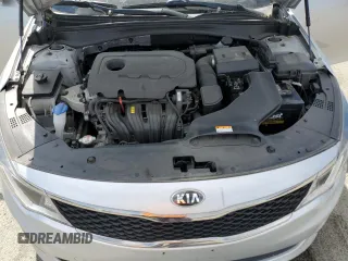2017 Kia Optima LX with VIN KNAGT4L35H5163760, listed as a Copart auction lot 53472075 with 69,559 mi miles and Salvage Title. Bid and sale history available at carsss.com. Image 11.