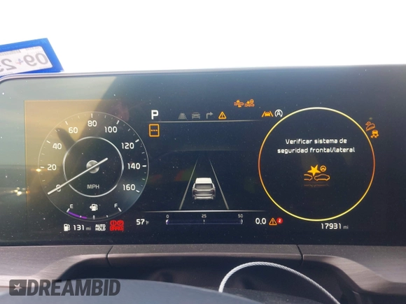 2024 Kia Telluride SX Prestige X-Pro z VIN 5XYP5DGCXRG445215, wystawiony jako IAAI lot #40995272 z przebiegiem 17 931 mil mil oraz . Historia ofert i sprzedaży dostępna na DreamBid. Obrazek 7.