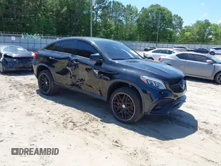 2017 Mercedes-Benz GLE 63 S AMG with VIN 4JGED7FB1HA059443, listed as a IAAI auction lot 42312493 with 85,849 mi miles and . Bid and sale history available at DreamBid. Image 1.
