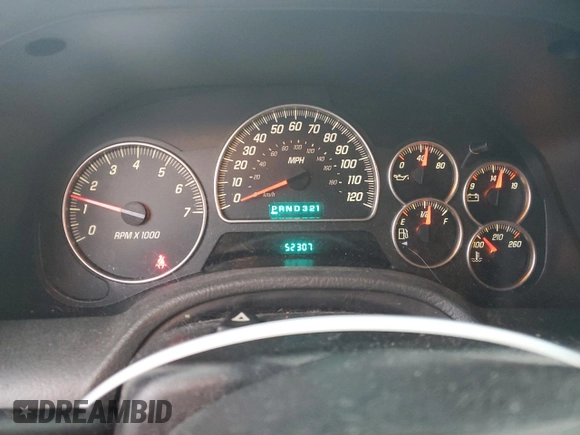 2002 GMC Envoy SLT with VIN 1GKDT13S522425155, listed as a Copart auction lot 48575895 with 52,307 mi miles and Salvage Title. Bid and sale history available at carsss.com. Image 9.