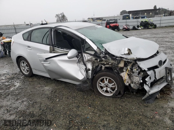 2010 Toyota Prius II with VIN JTDKN3DU9A0217959, listed as a Copart auction lot 44027535 with 281,665 mi miles and Salvage Title. Bid and sale history available at carsss.com. Image 4.