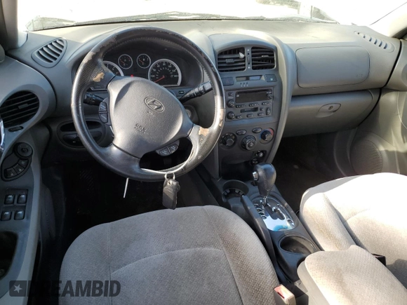2005 Hyundai Santa Fe GLS with VIN KM8SC13D45U906507, listed as a Copart auction lot 77282394 with 144,535 mi miles and Clean Title. Bid and sale history available at carsss.com. Image 8.